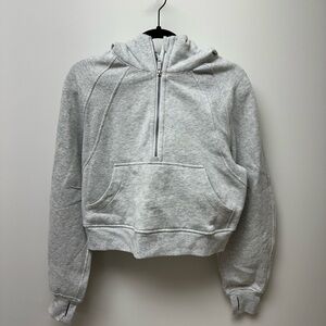 Lulu Lemon Gray Women's Scuba Sweater